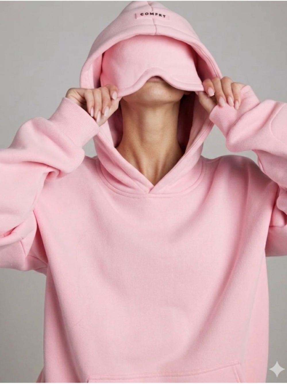 Travel Pink Hoodie by Comfrt